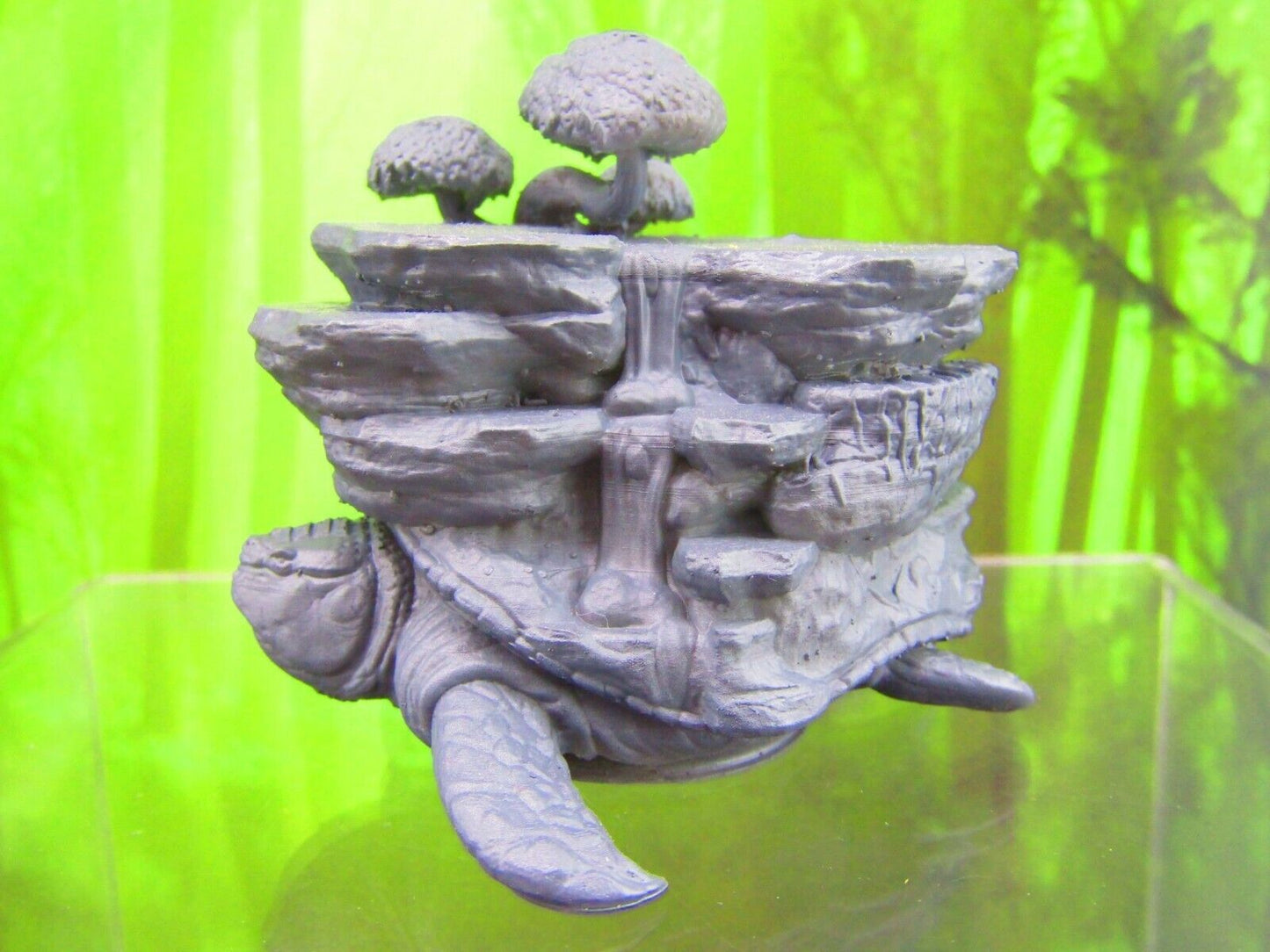 Miniature World Turtle Tortoise Mini Miniature Figure 3D Printed Model 28/32mm