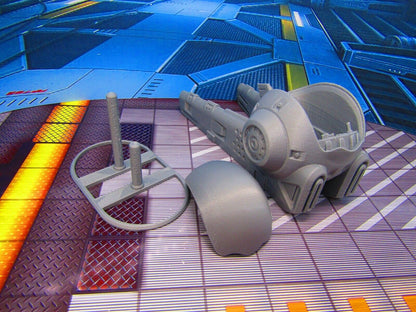 Personal Shuttle Pod Ship Miniature Mini Scatter Terrain Scenery