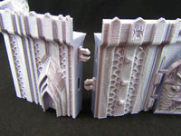
              Large Fortress Walls Set Scatter Terrain Scenery 3D Printed Mini Miniature Model
            