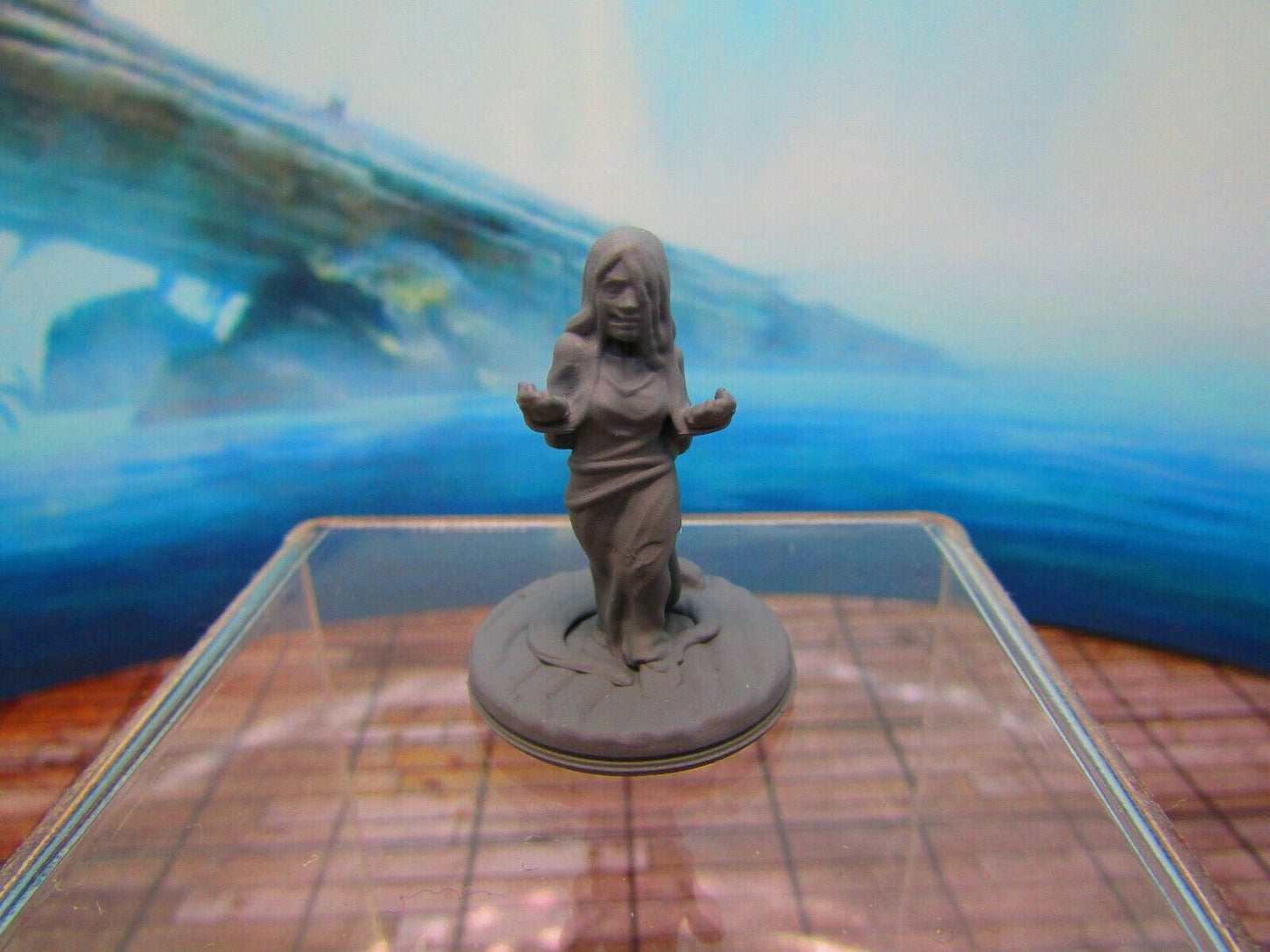 Drowned Sea Witch Siren Wight Ghost Mini Miniature 3D Printed Model 28/32mm