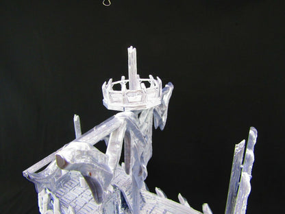 Devil's Scorn Undead Pirate Ship Haunted Boat Scatter Terrain Scenery 3D Printed