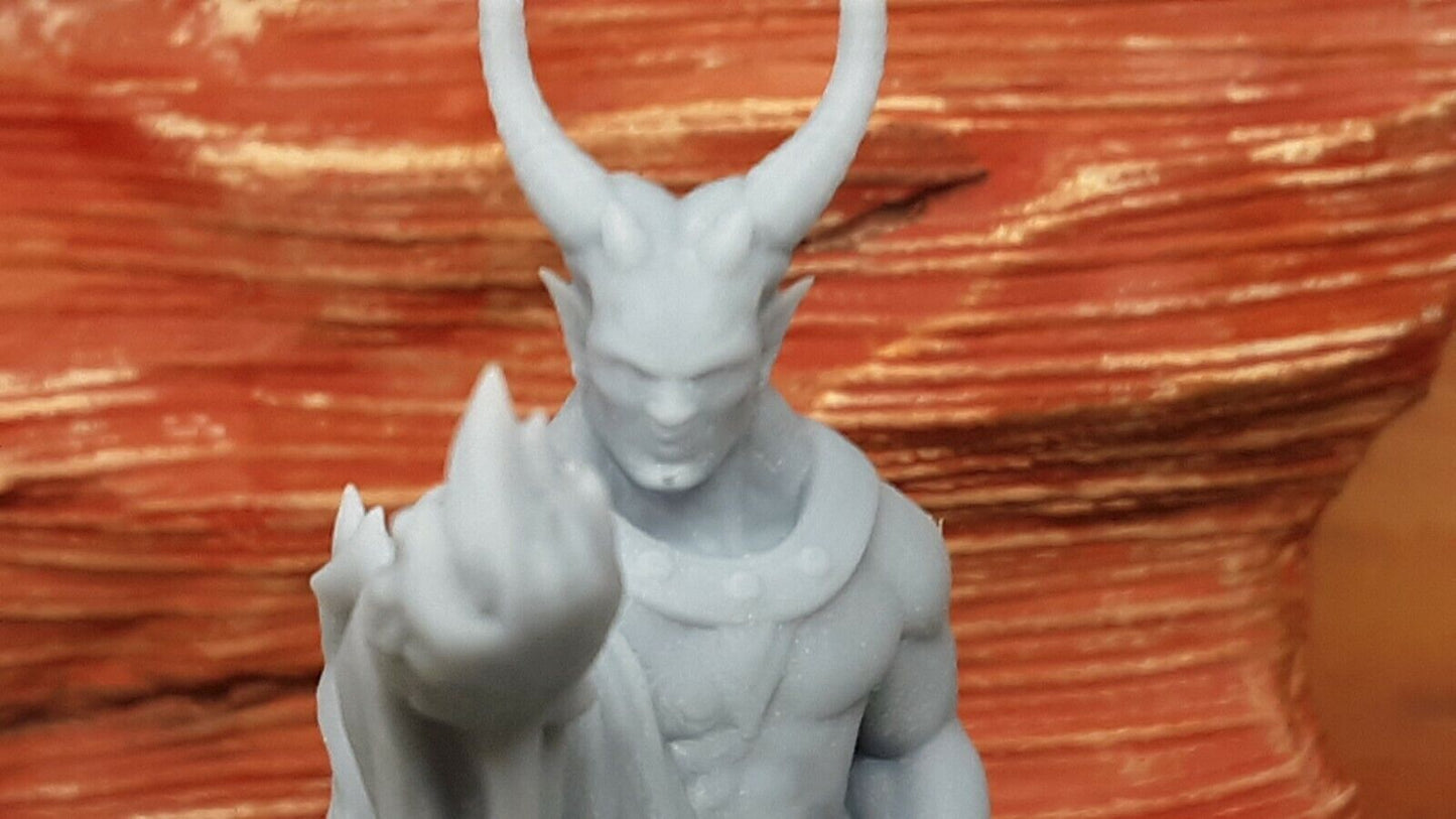 Efreeti Ifrit Demon Encounter Mini Miniatures Figures D&D 3D Printed Resin