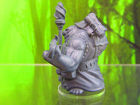 
              Tortle Sorcerer Wizard Magician Turtle Man Mini Miniature Figure 3D Printed
            