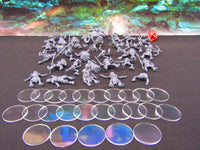 
              29pc Large Skeletal Army Set Mini Miniatures 3D Printed Resin Model Figure
            