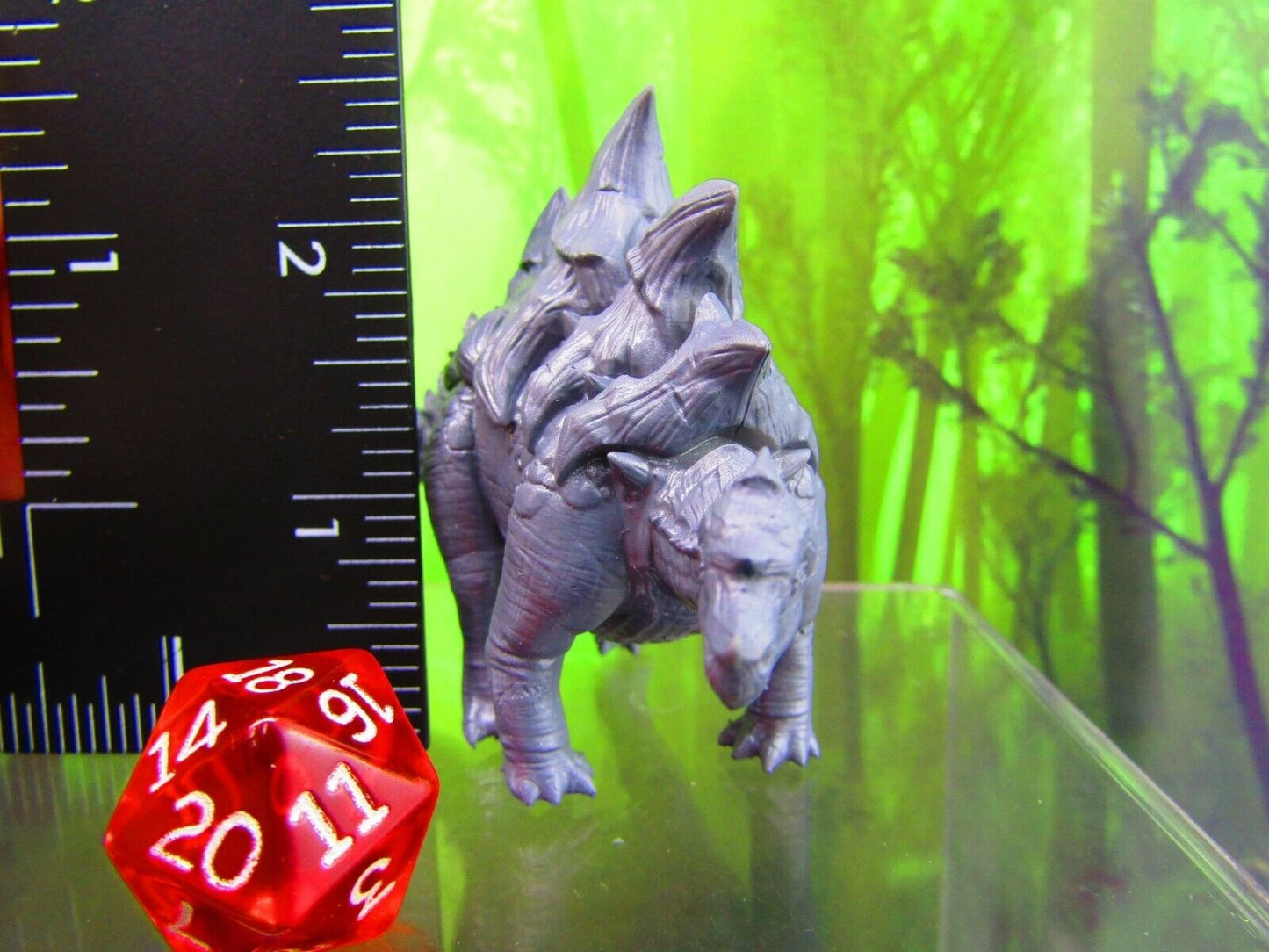 Gravespine Stegosaurus A Dinosaur Mini Miniature Figure 3D Printed Model 28/32mm