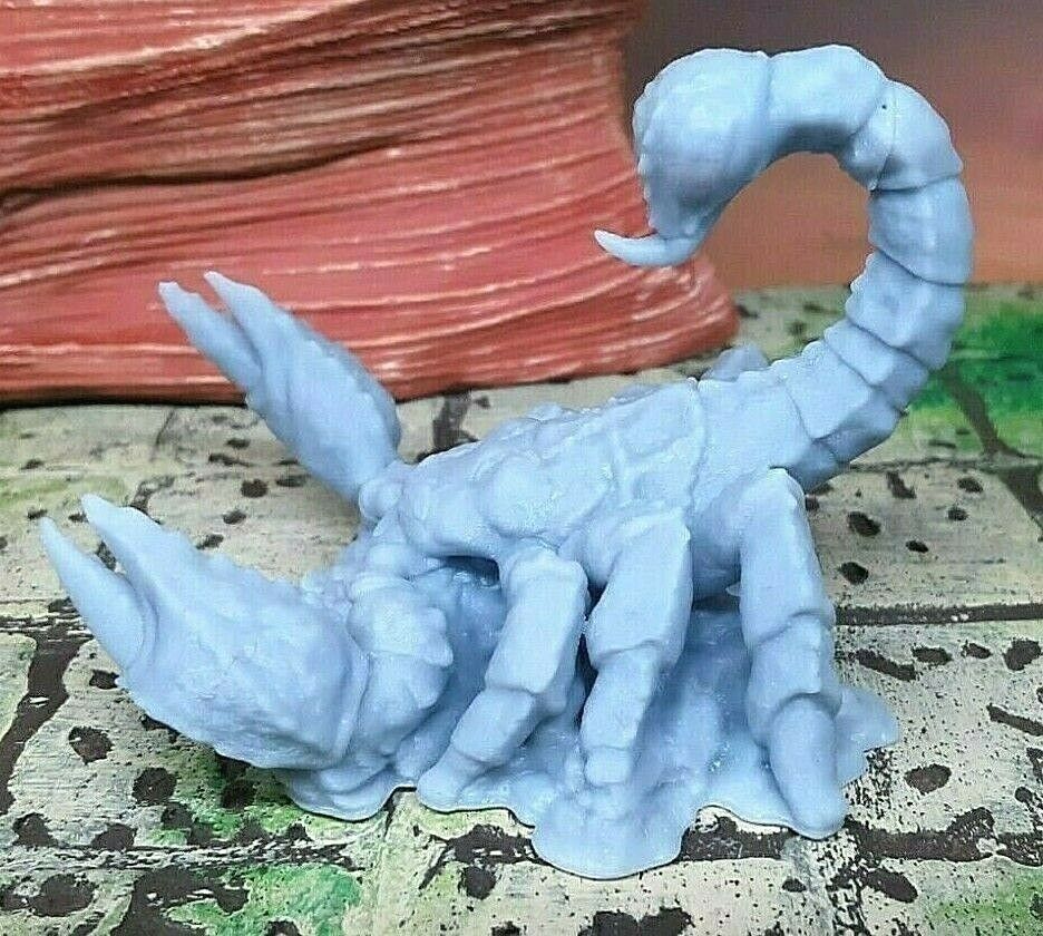 Giant Desert Scorpion Mini Miniature 28mm Figure for RPG Tabletop Games D&D