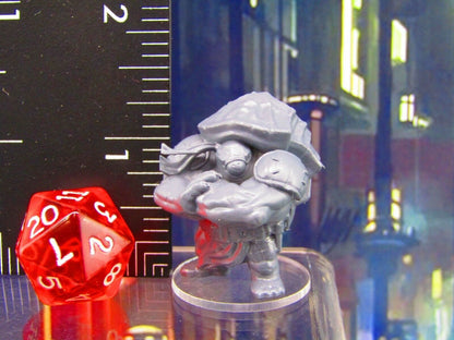 Tortle NInja D Turtle Man Race Mini Miniature Figure 3D Printed Model 28/32mm