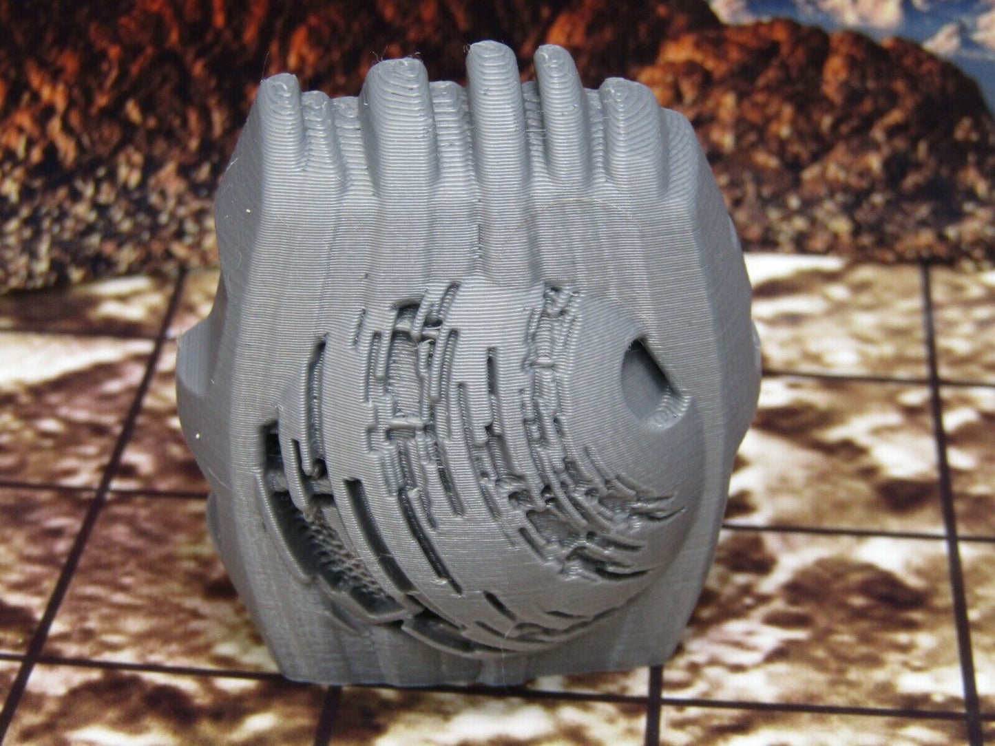 Runic Stone Relic Artifacts Scatter Terrain Scenery Miniature 3D Printed Model