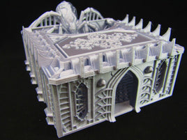 Dark Elf Unholy Chapel Church Scatter Terrain Scenery 3D Printed Mini Miniature