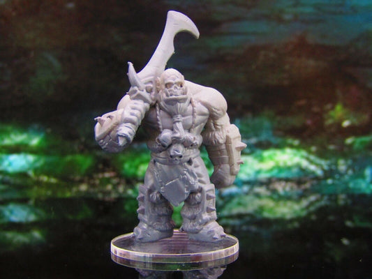 Orc Guard Soldier With Sword Mini Miniature Model Character Figure