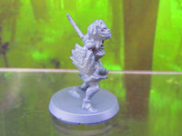 
              Female Orc Fighter Mini Miniatures 3D Printed Resin Model Figure 28/32mm Scale
            