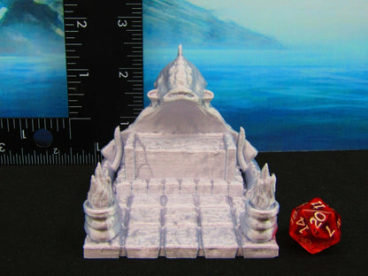 Kraken Cthulhu Seaside Summoning Shrine Scatter Terrain Scenery 3D Printed