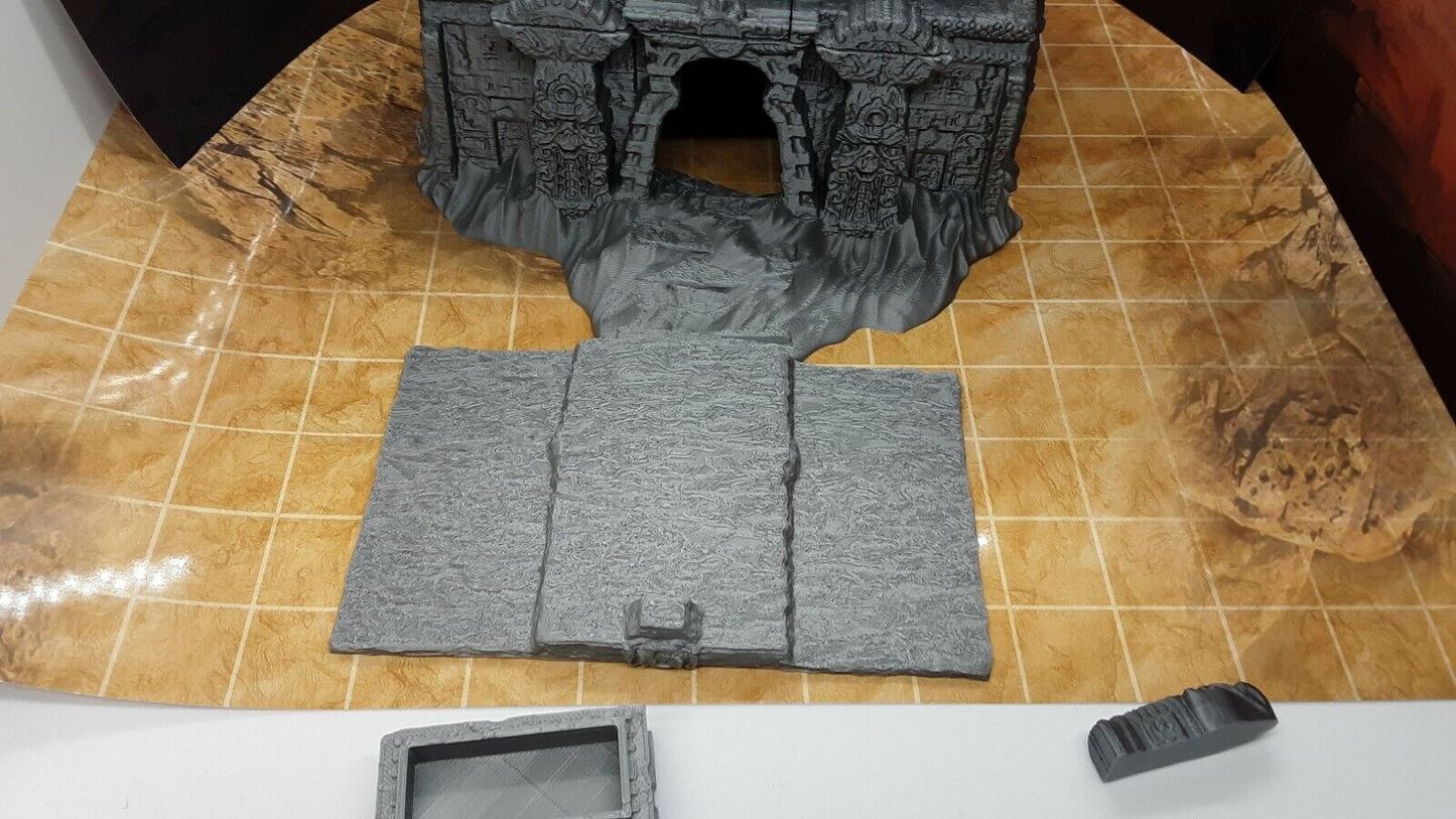 6 Piece Multifloor Mummy Pharaoh's Egyptian Tomb Scatter Terrain Scenery