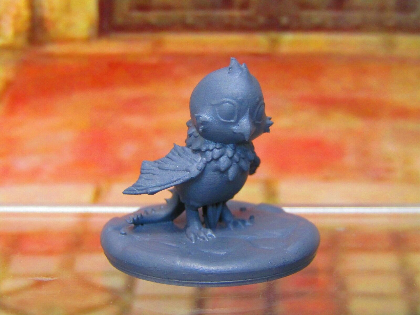 Baby Cockatrice Bird Monster Companion Mini Miniatures 3D Printed Model 28/32mm