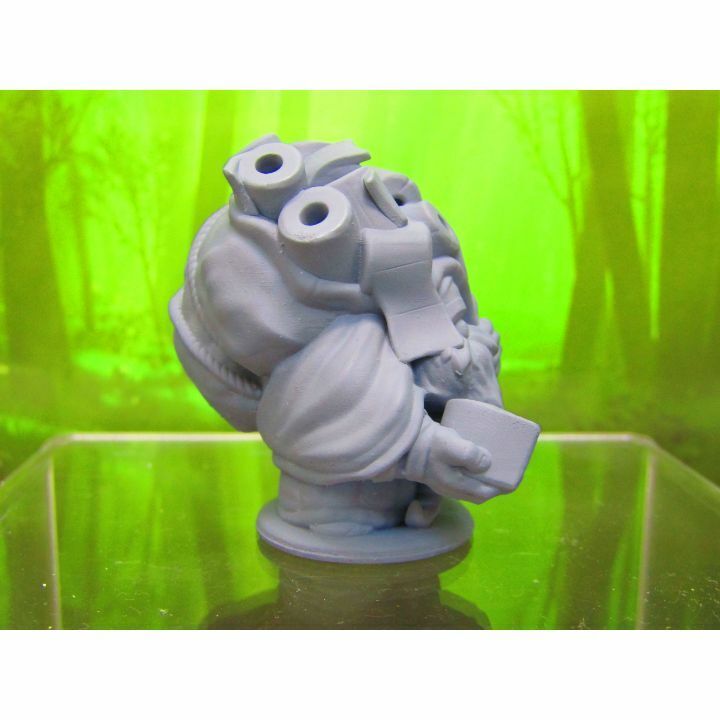 Dwarven Travelling TP Toilet Paper Merchant Mini Miniature 3D Printed