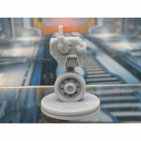 
              Wheeled Recon Bot Camera Droid Mini Miniature 3D Printed Figure Model
            