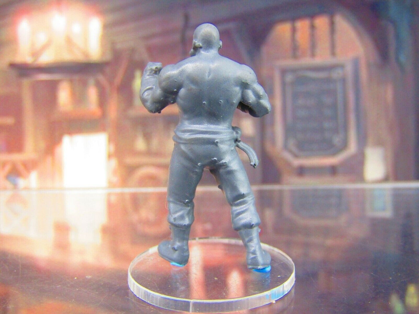 Human Boxer Bar Room Brawler A Mini Miniature Figure 3D Printed Model 28/32mm