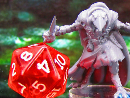 Corvian Skeletal Raven Crow Birdman Daggers A Mini Miniature Model Character