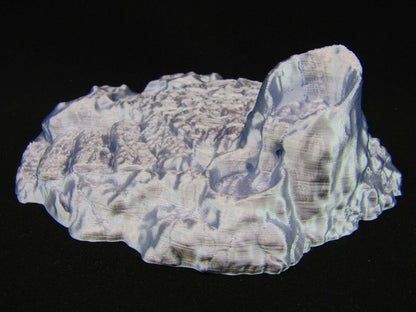 Lava Pool Pool Walkway & Platform Scatter Terrain Scenery 3D Printed Mini