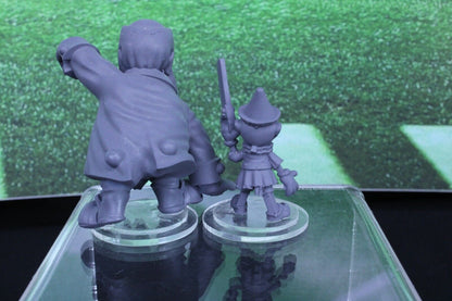 2pc Geppetto & Pinocchio Star Player Mini Miniature Blood Fantasy Football Bowl