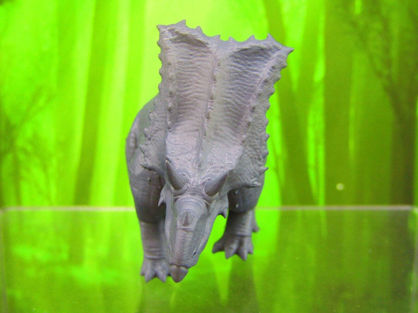 Chasmosaurus Dinosaur Mini Miniature Figure 3D Printed Model 28/32mm Scale RPG