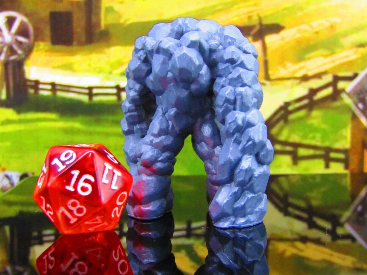 Clod Giant Earth Elemental Dirt Folk Mini Miniature Model Character Figure