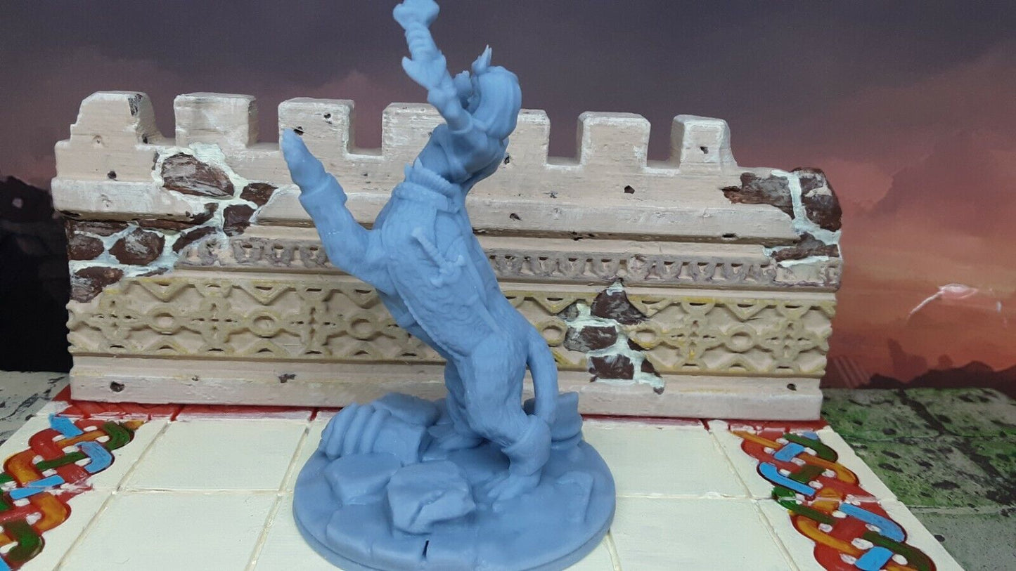 Lamia Egyptian Demon Encounter Mini Miniature Figure D&D 3D Printed Resin