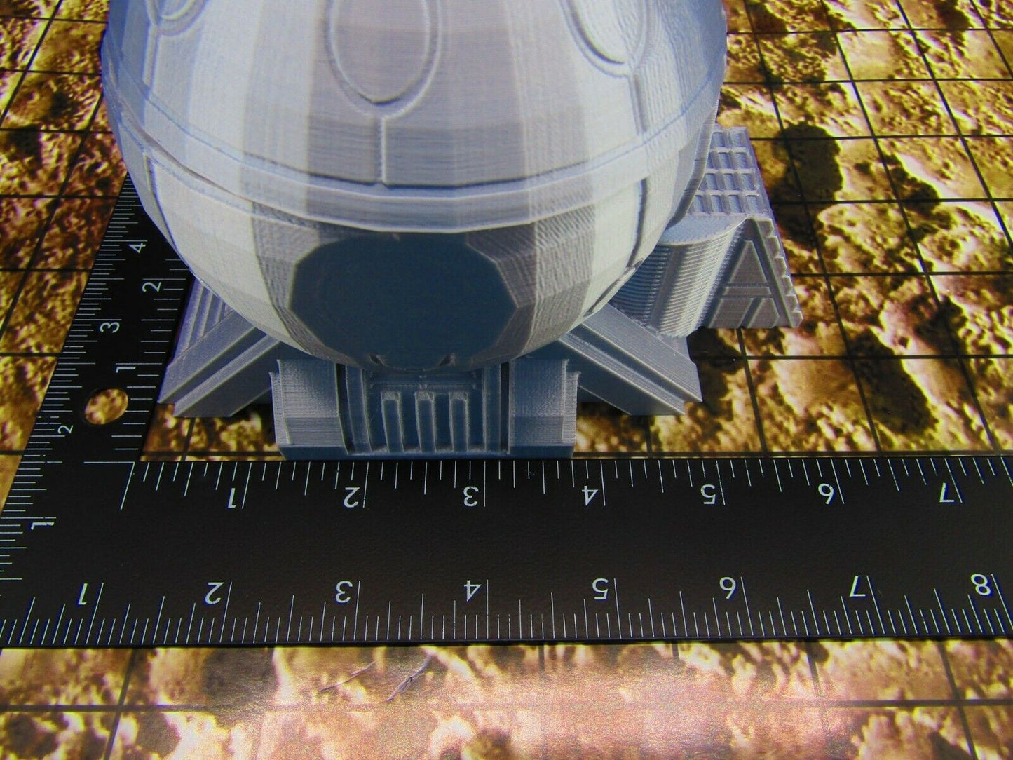 Alien Spaceship & Skeletal Zeta Alien Scatter Terrain Scenery Mini Miniature