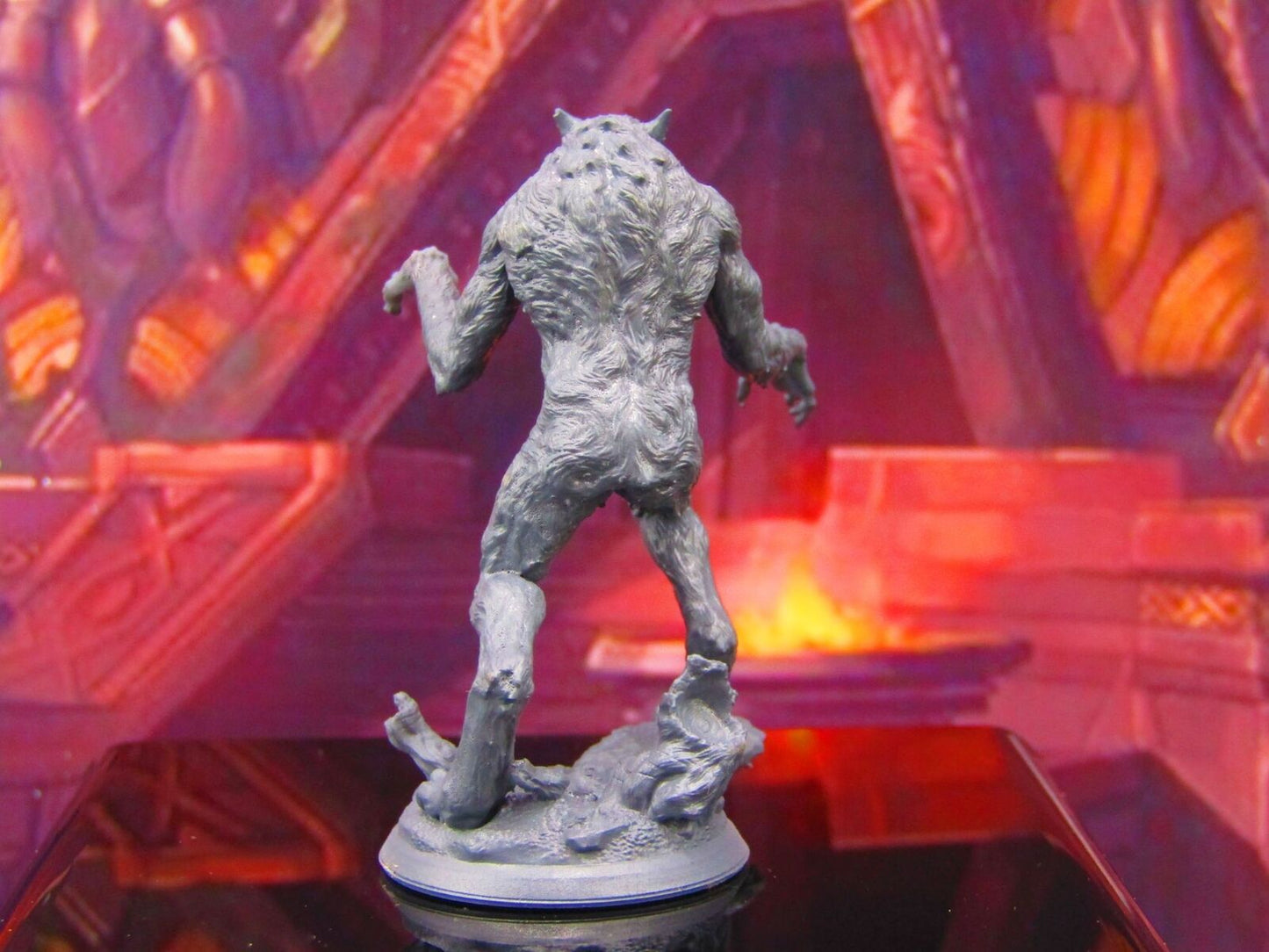 Tall & Lanky Werewolf Monster Mini Miniature Model Character Figure 28mm/32mm