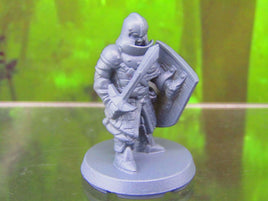 Town Guard Infantry Fighter Mini Miniatures 3D Printed Resin Model Figure
