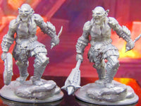 
              Goblin Raiders Pair Monsters Mini Miniature Model Character Figure
            