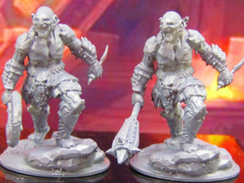 Goblin Raiders Pair Monsters Mini Miniature Model Character Figure