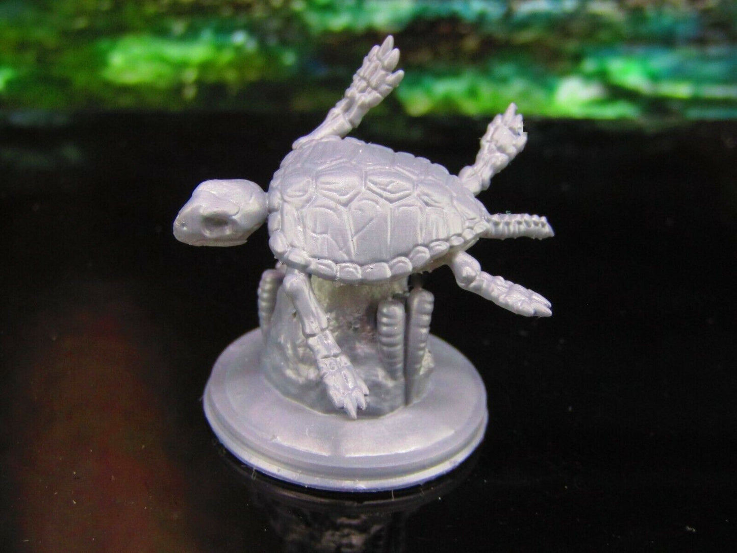 Undead Underwater Skeleton Sea Turtle Pose C Mini Miniature Model Character