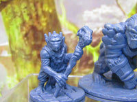 
              3pc Primate War Tribe Party Mini Miniature Figure 3D Printed Model 28/32mm Scale
            
