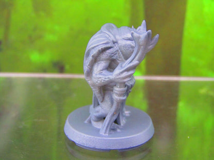 Green Slaad Mini Miniatures 3D Printed Resin Model Figure 28/32mm Scale RPG