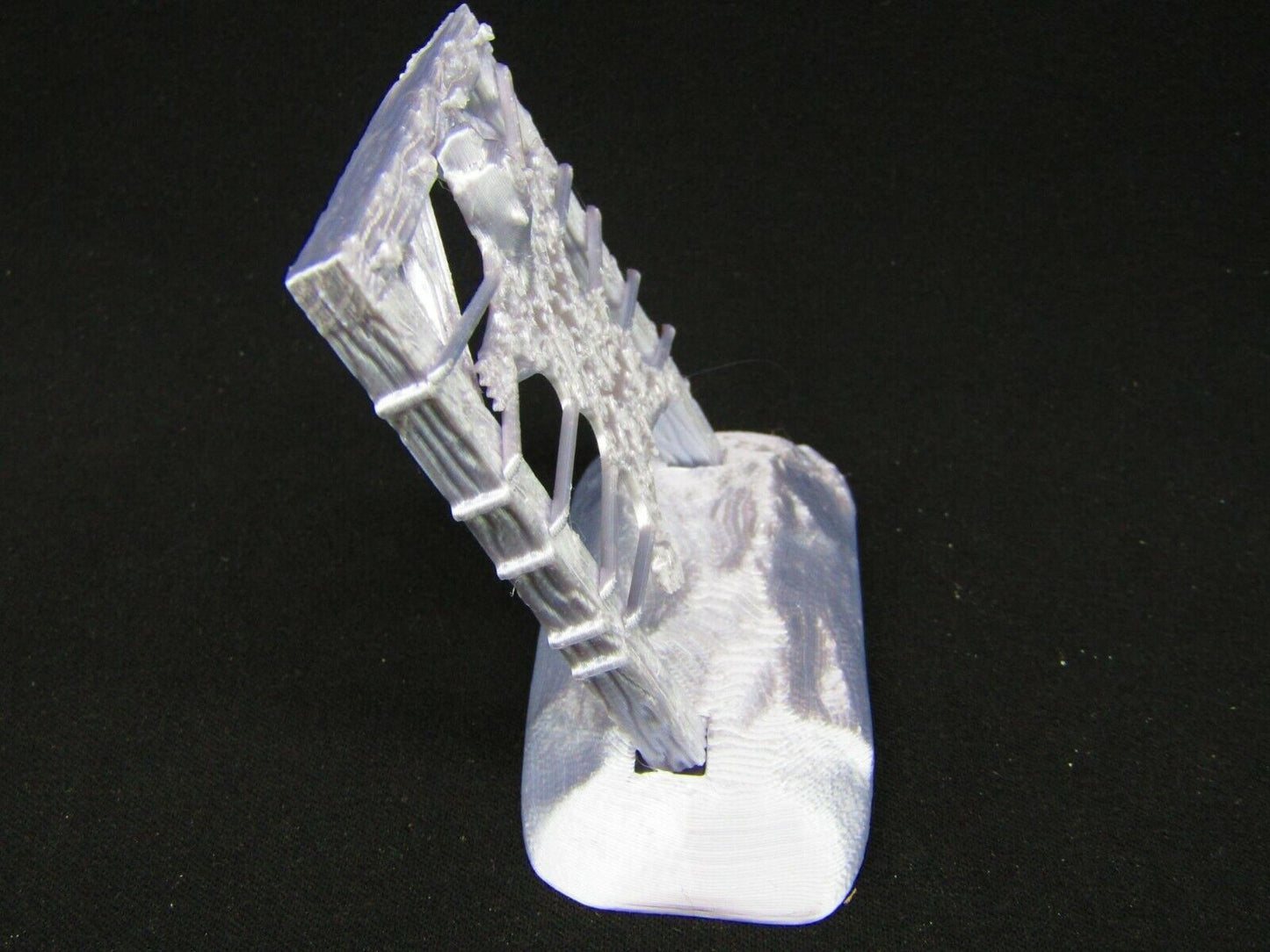 Bear Hide Tanning Mount Scatter Terrain Scenery 3D Printed Mini Miniature Model