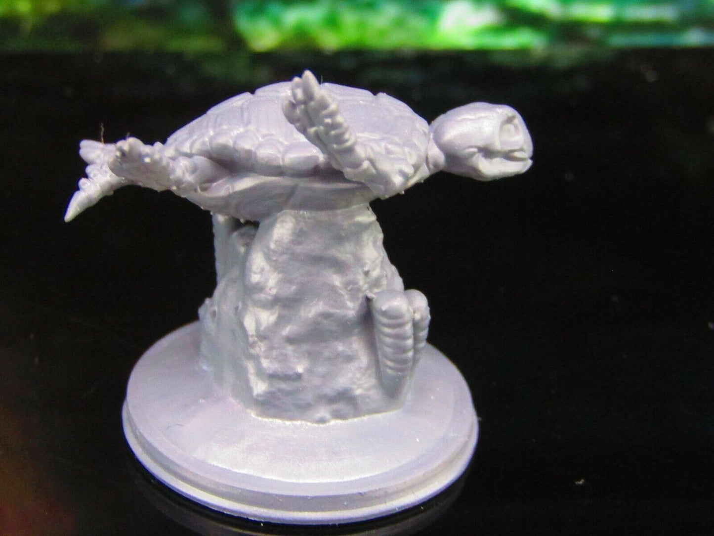 Undead Underwater Skeleton Sea Turtle Pose C Mini Miniature Model Character