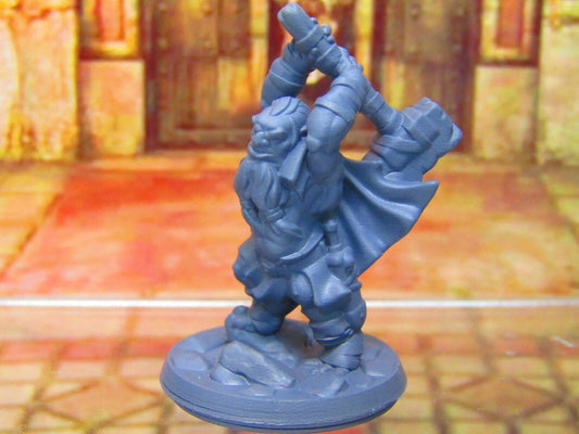 Goblin Fighter Warrior Soldier Smasher Mini Miniature Figure 3D Printed Model