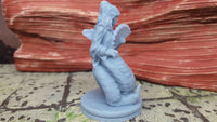 
              Snakefolk Sorceress Female Mini Miniature Figure 28/32mm D&D 3D Printed Resin
            