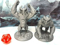 
              Yeti Pair Miniature Mini Figure Tabletop Game Piece Dungeons & Dragons
            