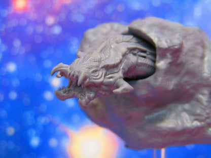 Asteroid / Moon Worm Beast Creatures of the Cosmos Starfinder Fleet