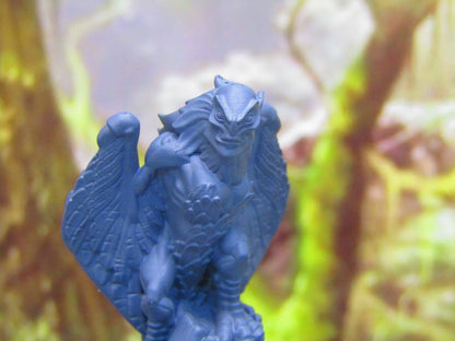 Bird Faced Harpy Perched Mini Miniature Figure 3D Printed Model 28/32mm Scale