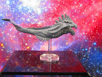 Space Serpent Space Creature Monster Space War Gaming Set w/ Flight Stands & Rod