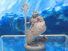 Merfolk Merman King / Royalty Trident Mini Miniature Figure 3D Printed Model