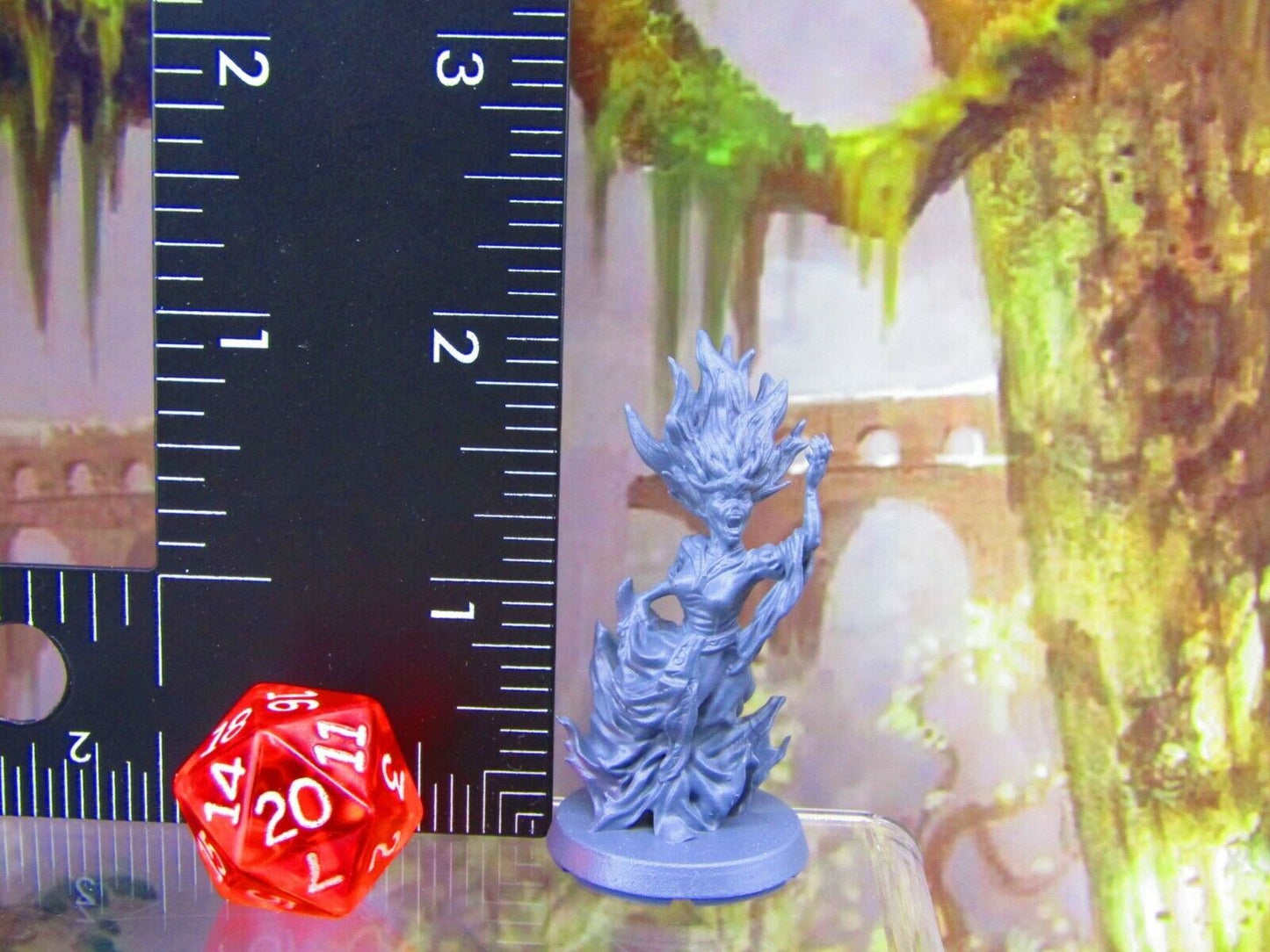 Screaming Banshee Mini Miniatures 3D Printed Resin Model Figure 28/32mm Scale