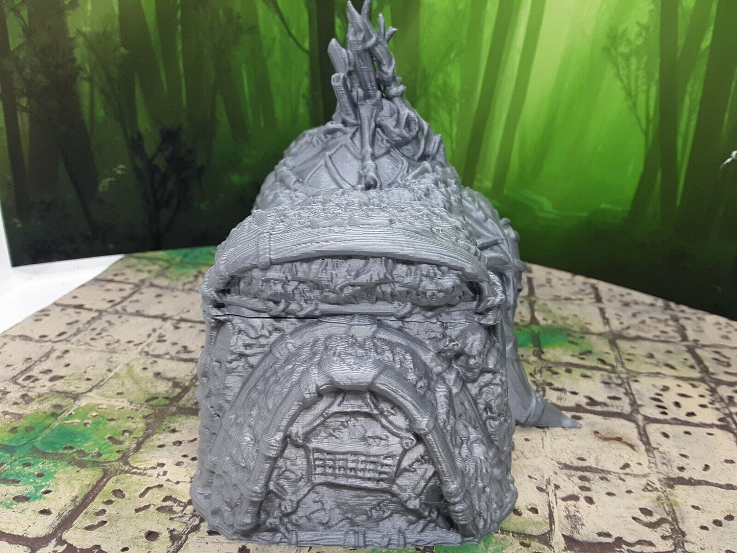 Barbarian Large Hut Scenery Terrain Miniature Mini Model Dungeons & Dragons D&D