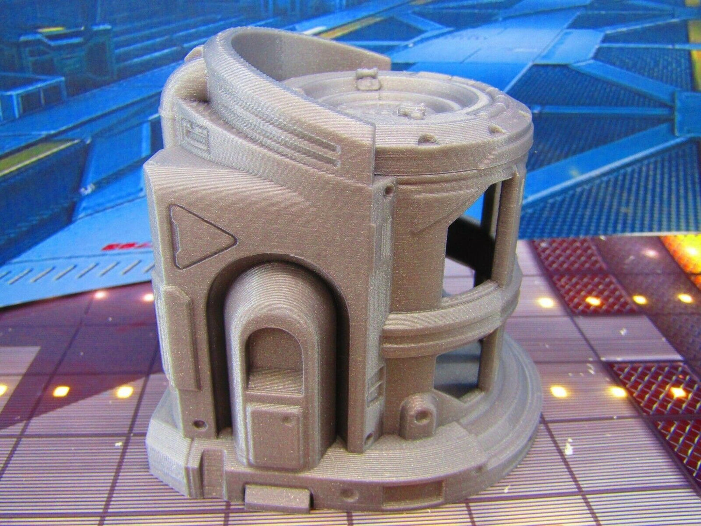 Containment Holding Chamber Cage Cell Scenery Terrain 3D Printed Model 28/32mm