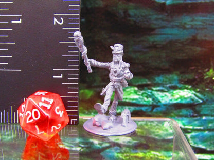 3pc Voodoo Priests Witch Doctors Mini Miniature Figure 3D Printed Model