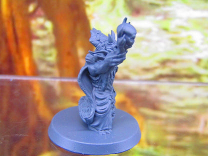 Goblin Shaman Mage Mini Miniatures 3D Printed Resin Model Figure 28/32mm Scale R