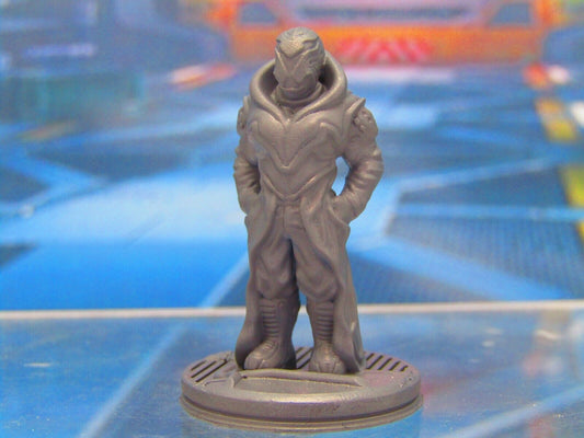 Sci Fi Crime Syndicate Mafia Secret Contact Mini Miniature 3D Printed Model